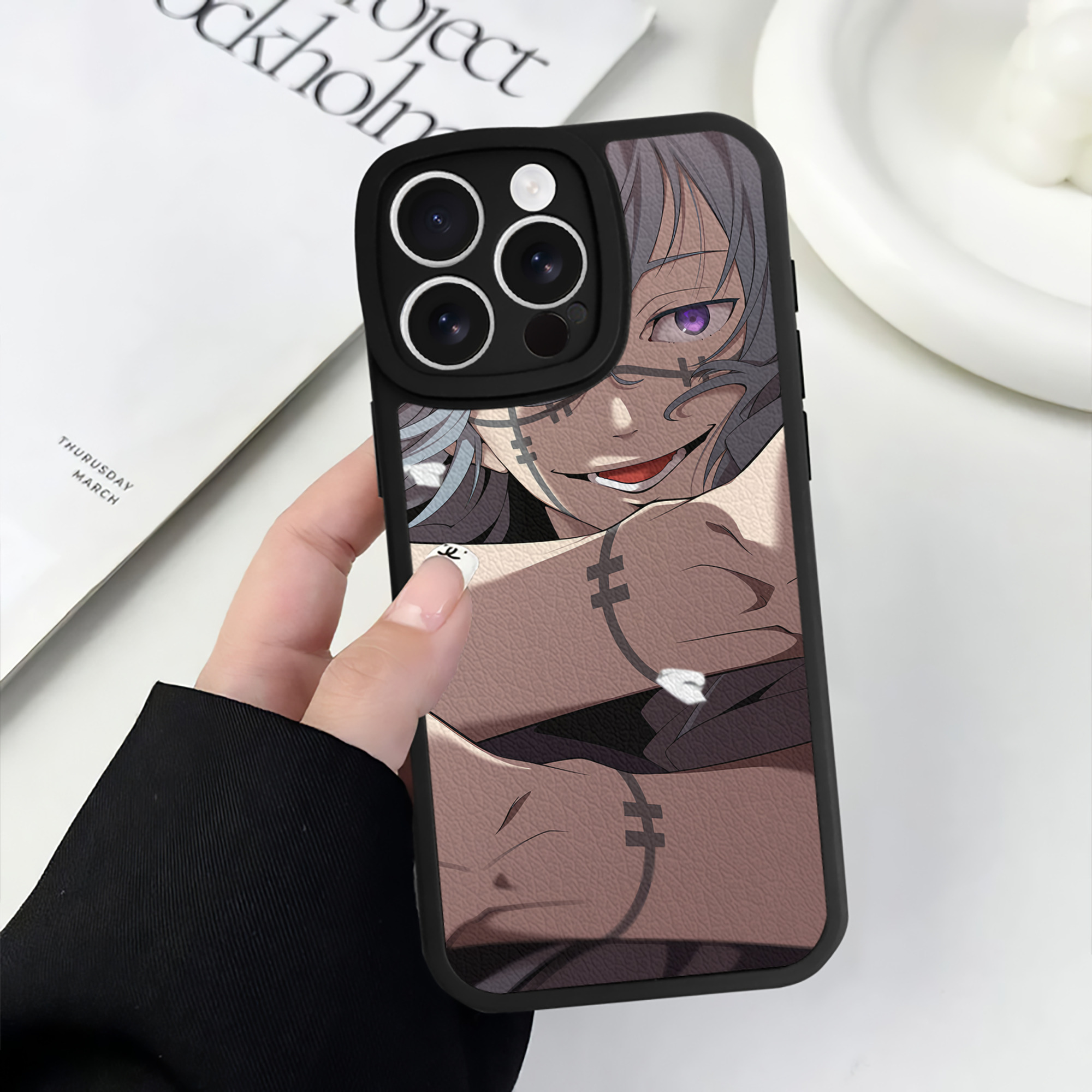 （画像用） SPY×FAMILY间谍家家酒 【iPhone 16シリーズ対応】シリコンスマホケース（レザー調） 材質：シリコン